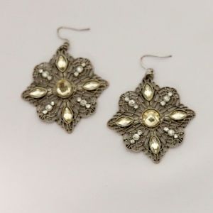 Metallic Statement Earrings
